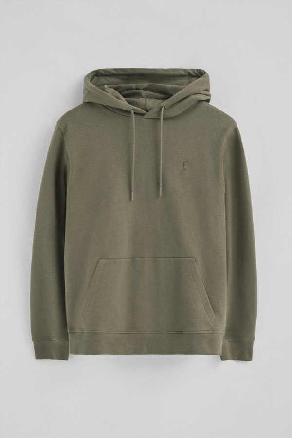 Polo Club - Hombre - Legergroene Hoodie Met Een Rechte Pasvorm En Rigby Go-Logo - S