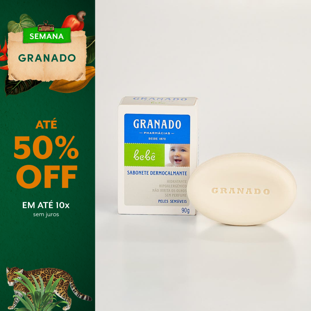 Sabonete Dermocalmante Bebê Peles Sensíveis 90G