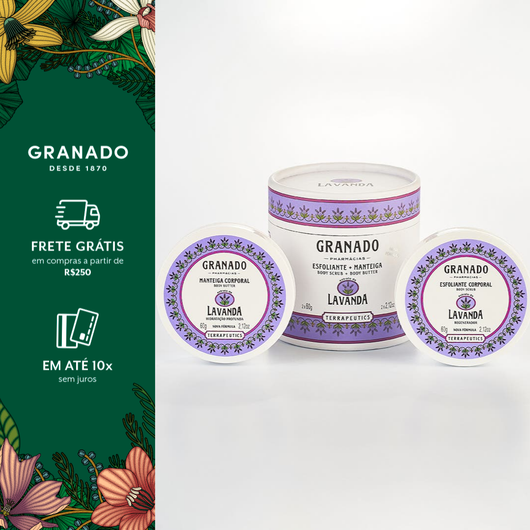 Kit Esfoliante + Manteiga Corporal Lavanda Terrapeutics